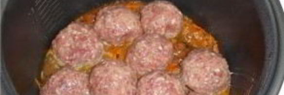 тефтели с гречкой в мультиварке