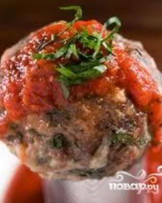 Тефтели с грибами