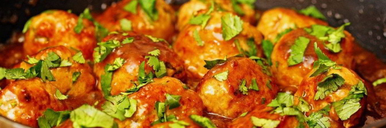 Тефтели с подливкой куриные