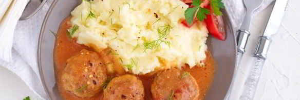 тефтели с рисом с подливкой