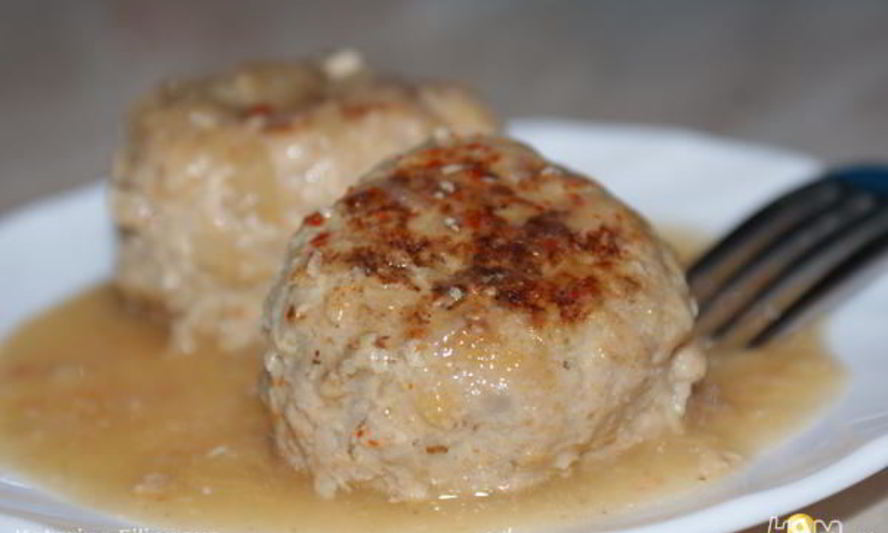 Рецепт тефтелей с яблоком