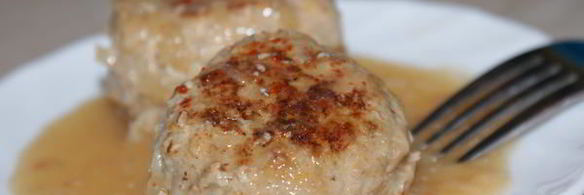 тефтели с яблоком