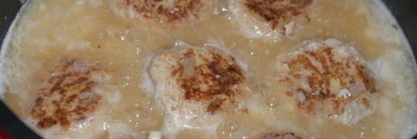 тефтели с яблоком