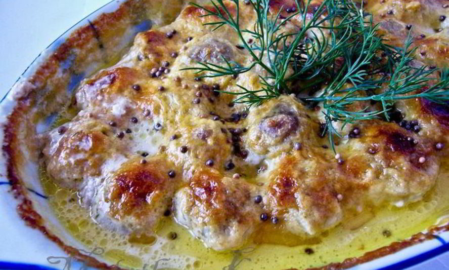 Рецепт тефтелей в горчичном соусе