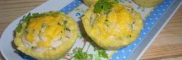 тефтели в картофельных корзиночках