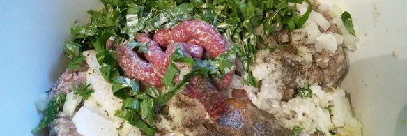 тефтели в томатном соусе с нутом