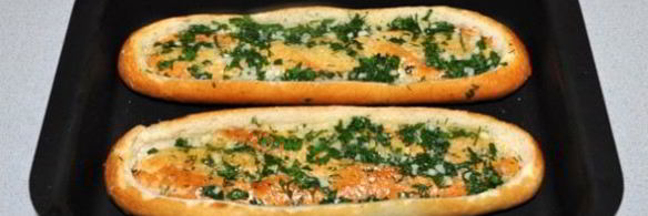 тефтели, запеченные в багете