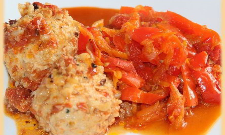 Рецепт тефтелек с мятой и баклажаном