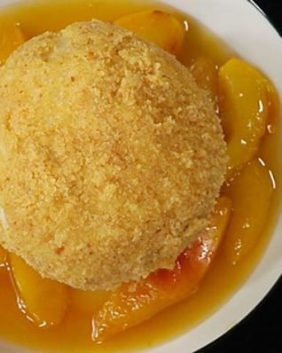 Творожные клецки со сливами