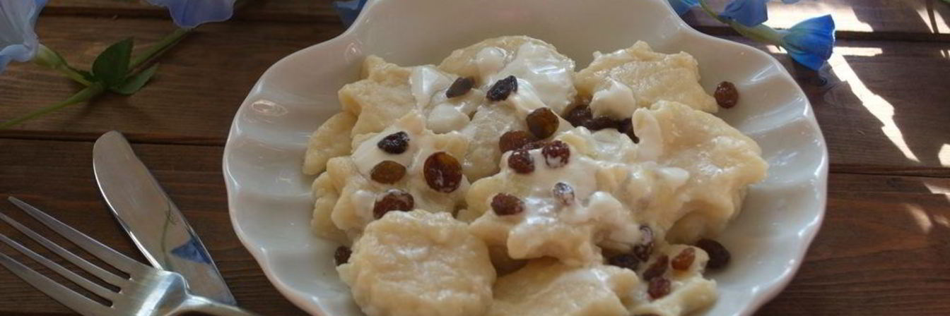 Ленивые вареники для ребенка