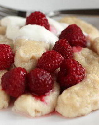 Ленивые вареники из творога к завтраку