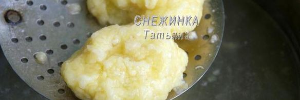 ленивые вареники с бананом и кабачком