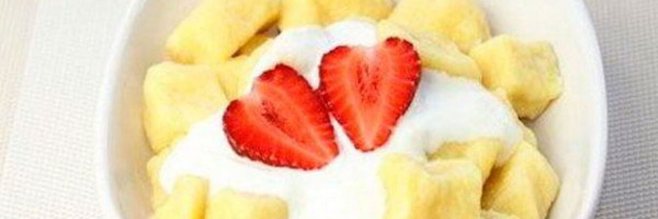 Ленивые вареники с кокосовой и овсяной мукой