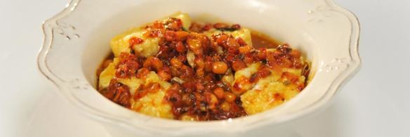 ленивые вареники с облепиховым соусом