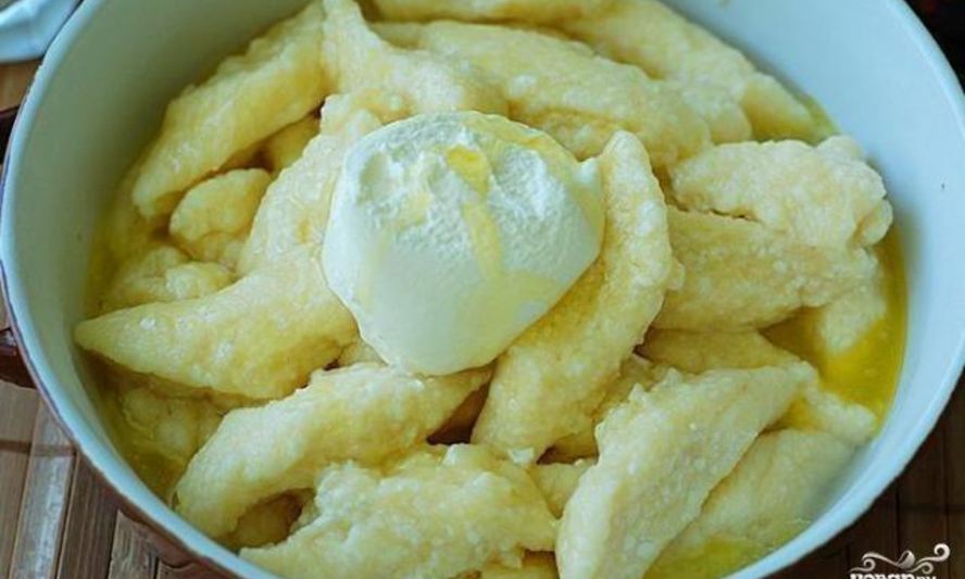 Рецепт ленивых вареников с сыром