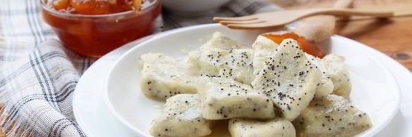 ленивые вареники с творогом и маком