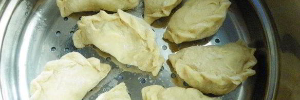 паровые вареники с черникой