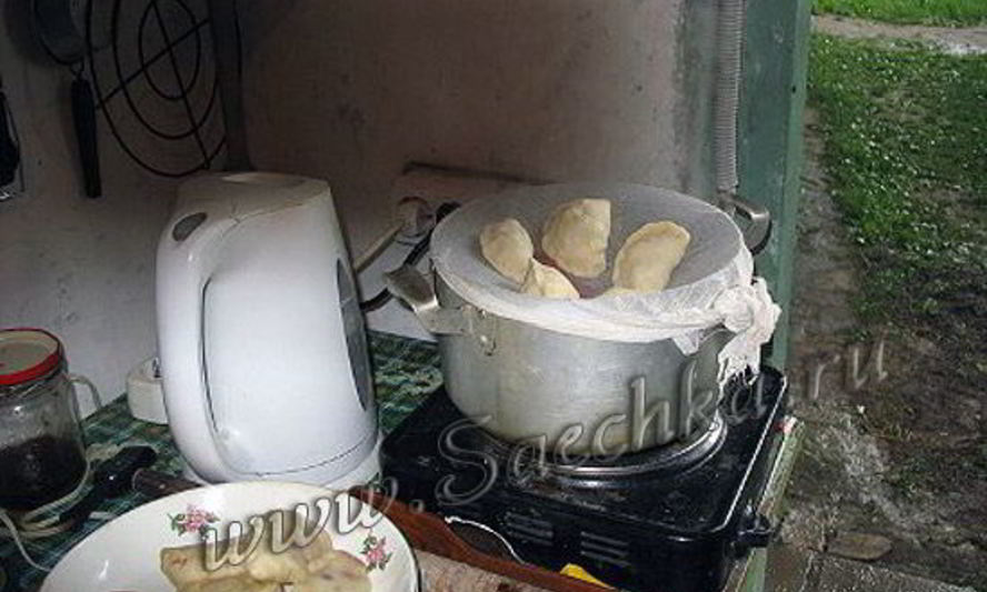 Рецепт паровых вареников