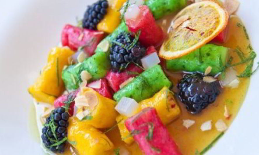 Рецепт разноцветных ленивых вареников