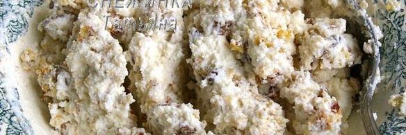 вареники из картофельно-тыквенного теста с начинкой из рикотты и вишни