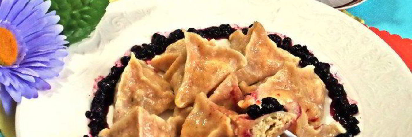 Вареники из полезного теста