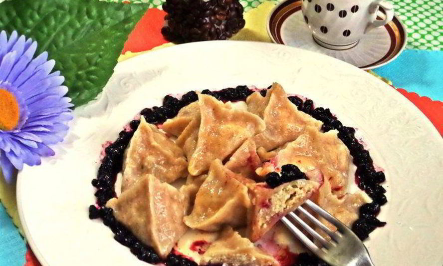 Рецепт вареников из полезного теста