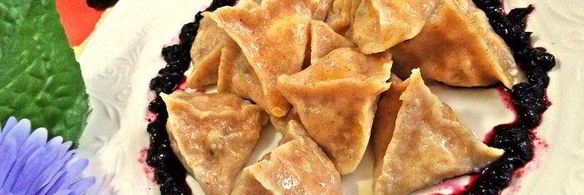 вареники из полезного теста