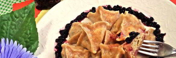 вареники из полезного теста