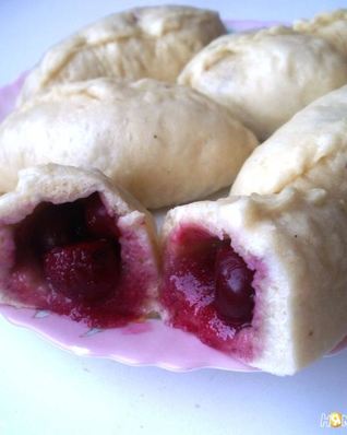 Вареники из творожного теста