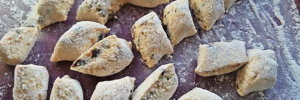 вареники с черносливом