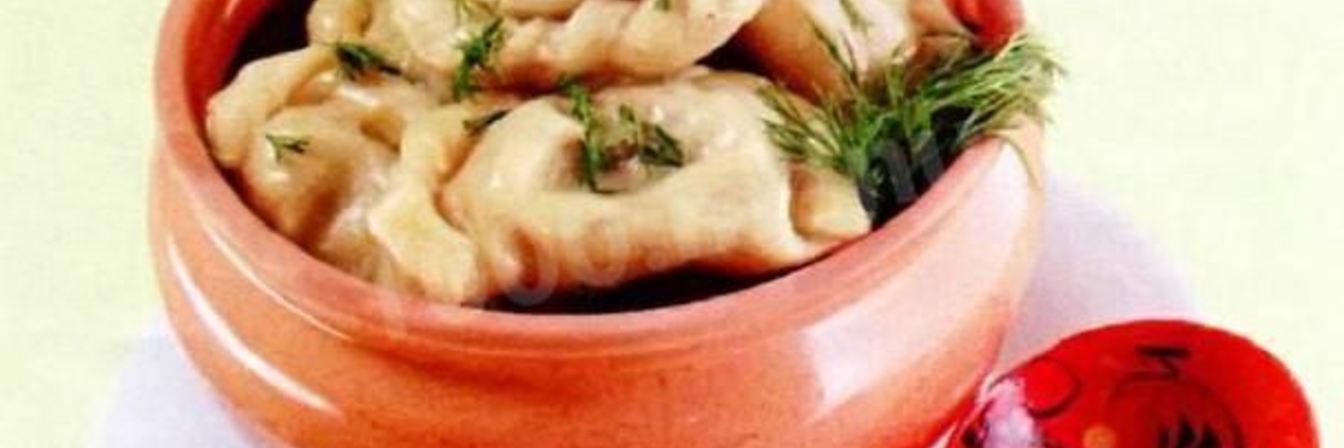 Вареники с фасолью постные