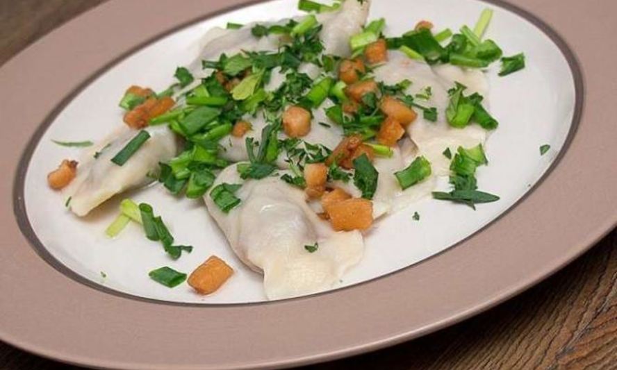 Рецепт вареников с гречкой и грибами