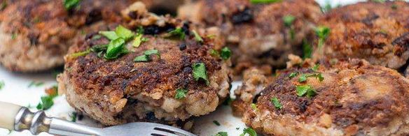 вареники с гречкой и грибами