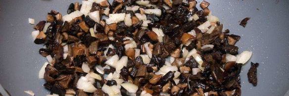 вареники с гречкой и грибами