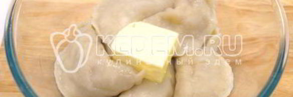 вареники с капустой и сыром