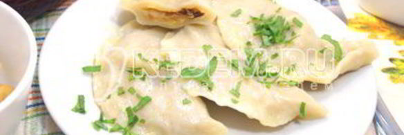 вареники с капустой и сыром