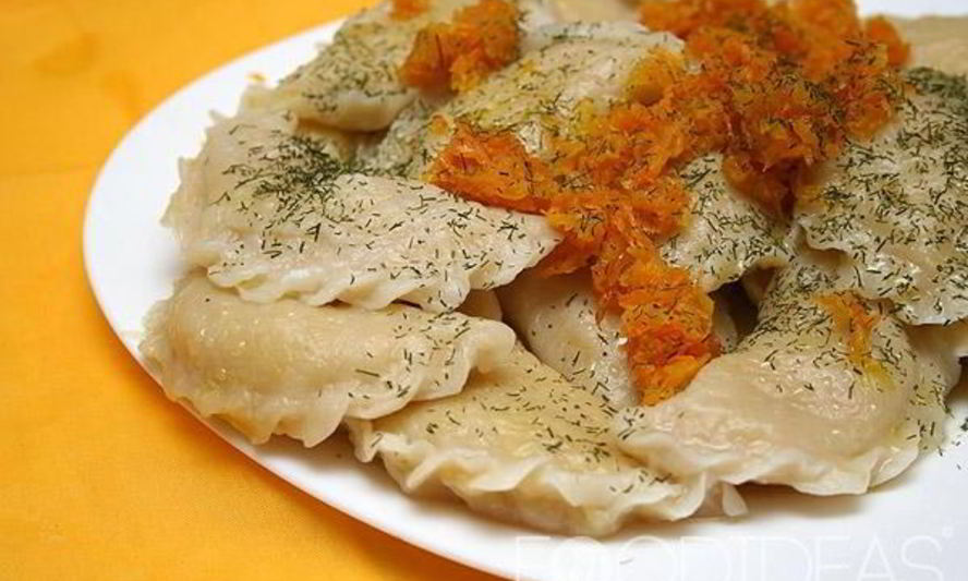 Рецепт вареников с капустой