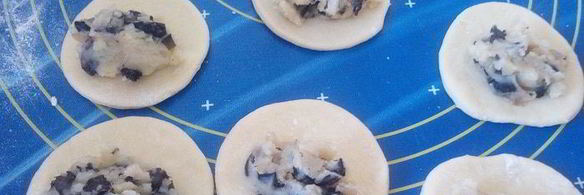 вареники с картофелем и грибами самые любимые