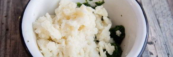 вареники с картофелем и шпинатом