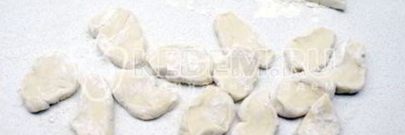 вареники с картошкой и грибами