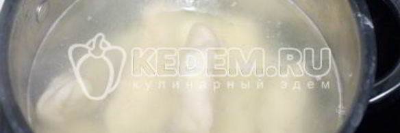 вареники с картошкой и грибами