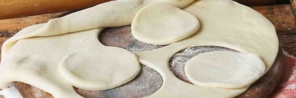 вареники с клубникой