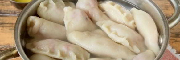 вареники с клубникой