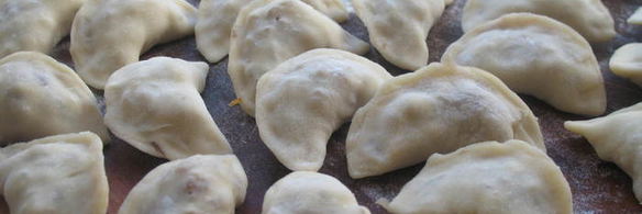 вареники с квашеной капустой и мясным фаршем