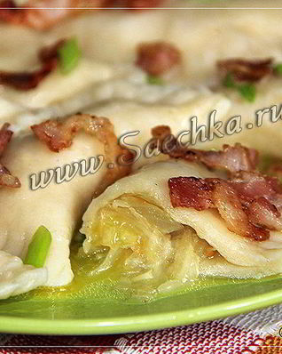 Вареники с квашеной капустой