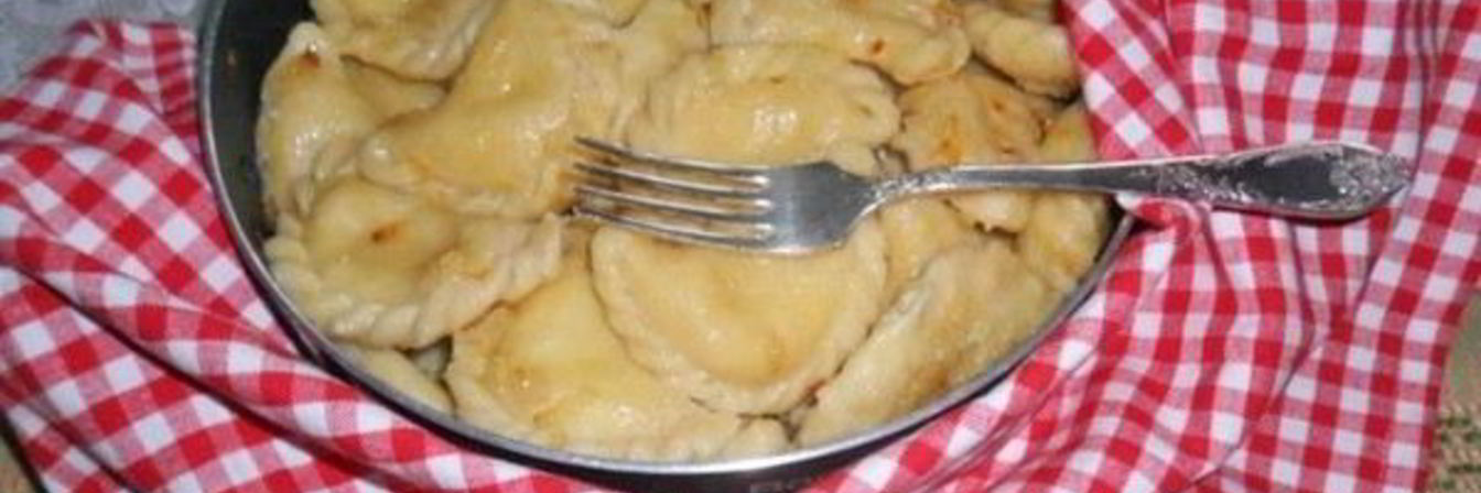 Вареники с морепродуктами