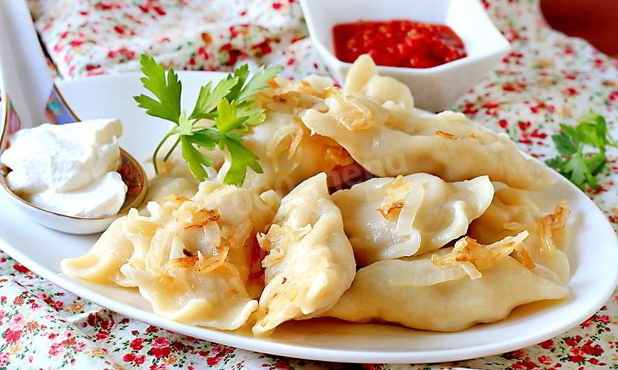 Рецепт вареников с мясом и капустой