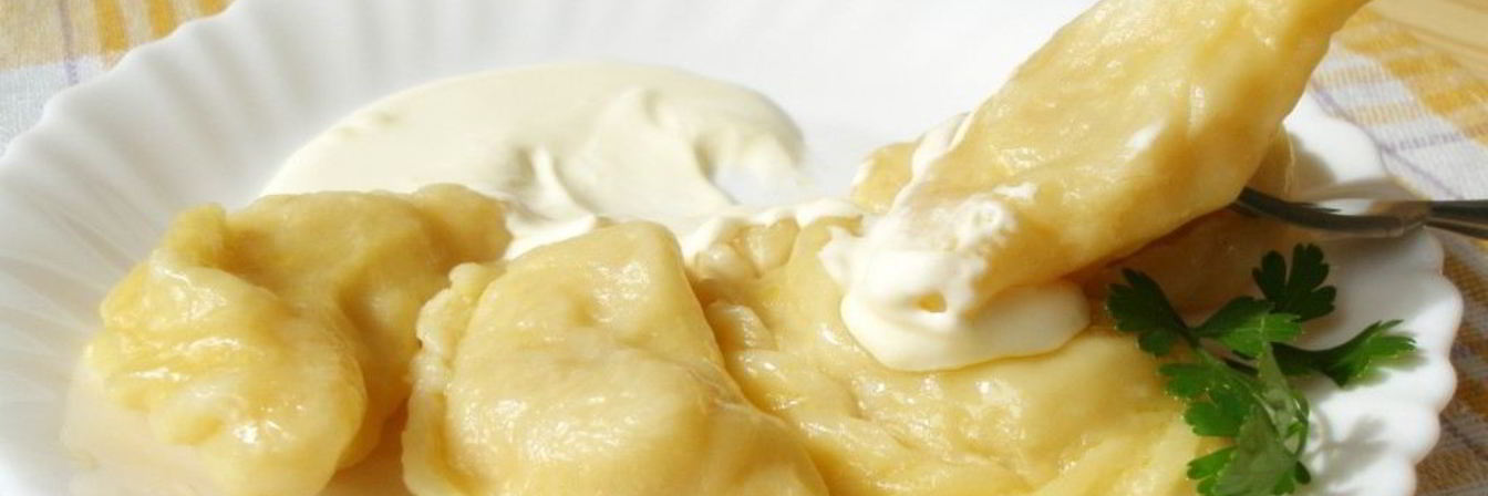 Вареники с салом