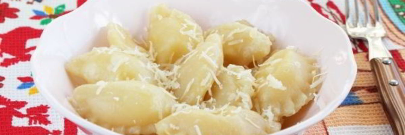 Вареники с сырной начинкой