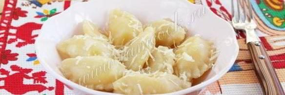 вареники с сырной начинкой